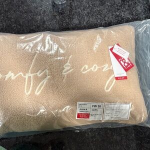 Comfy & Cozy Cream Accent Pillow